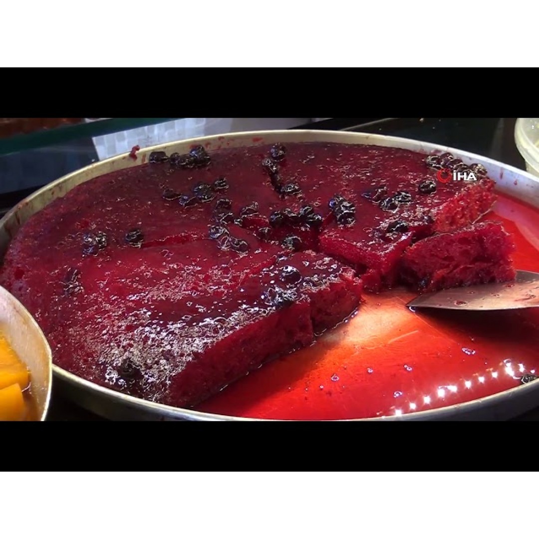 Vişneli Ekmek Kadayıfı Pişmiş Hazır (1200 Gram)